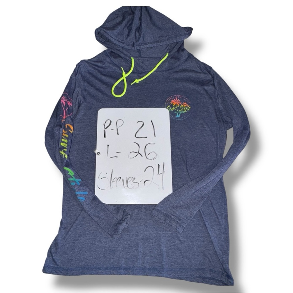 Surf Style Perdido Key Hoodie XL - Lightweight Graphic Beach Tee 🌴 - Picture 12 of 16